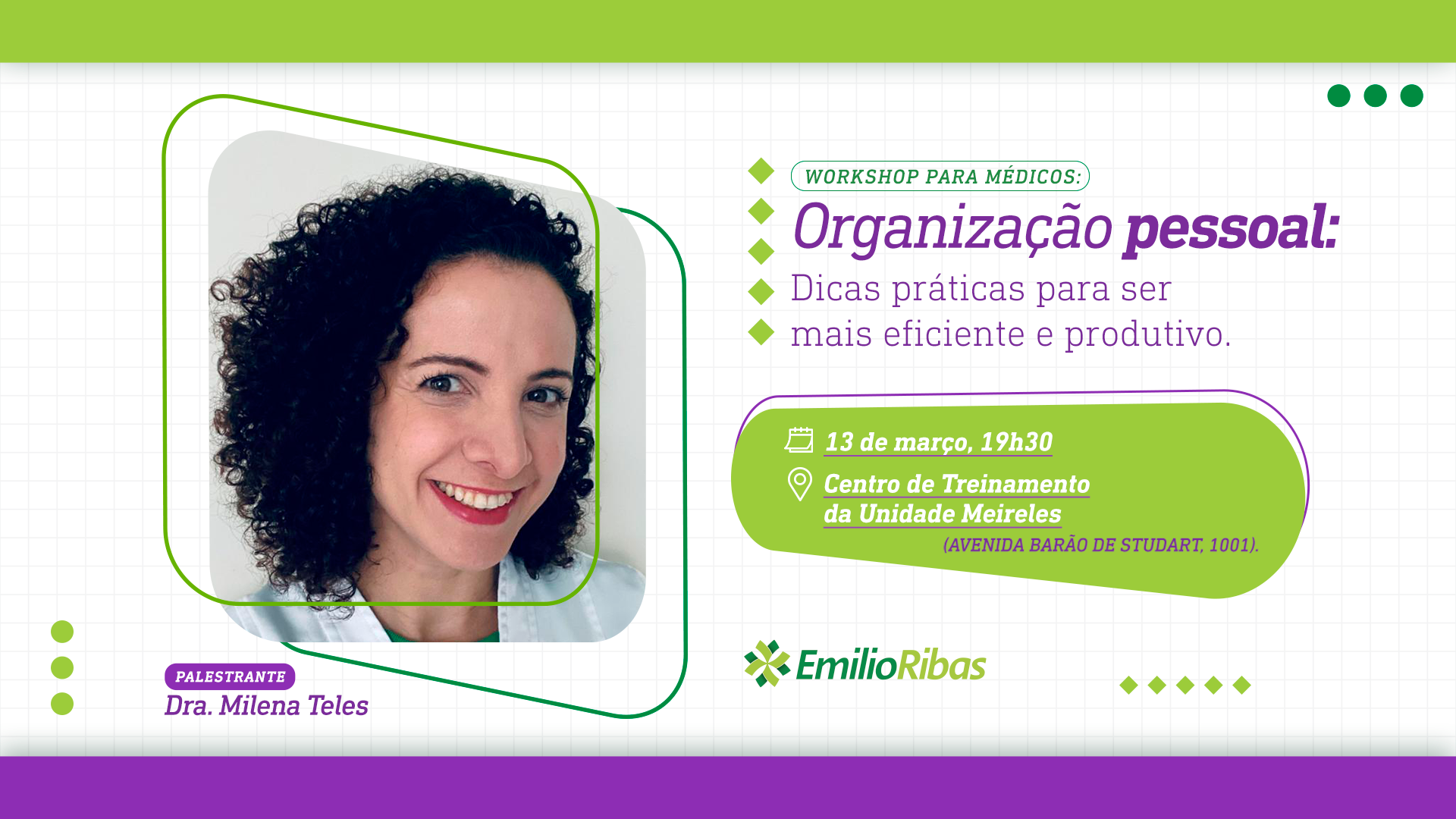 Workshop: Organização Pessoal Para Médicos