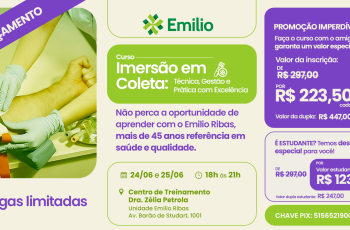 Emilio abre turma para Curso de Coleta com prática Emilio abre turma para Curso de Coleta com prática