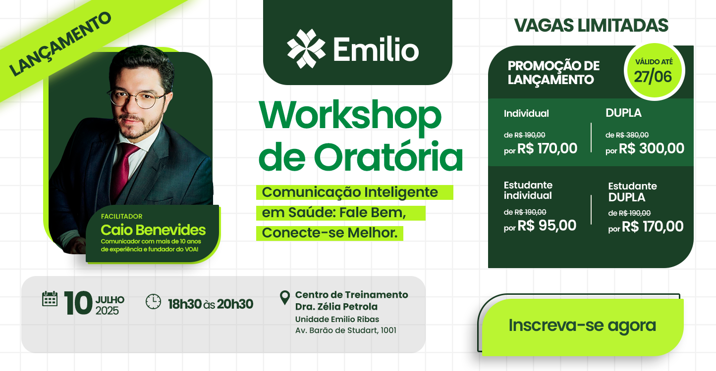 workshop sobre oratória